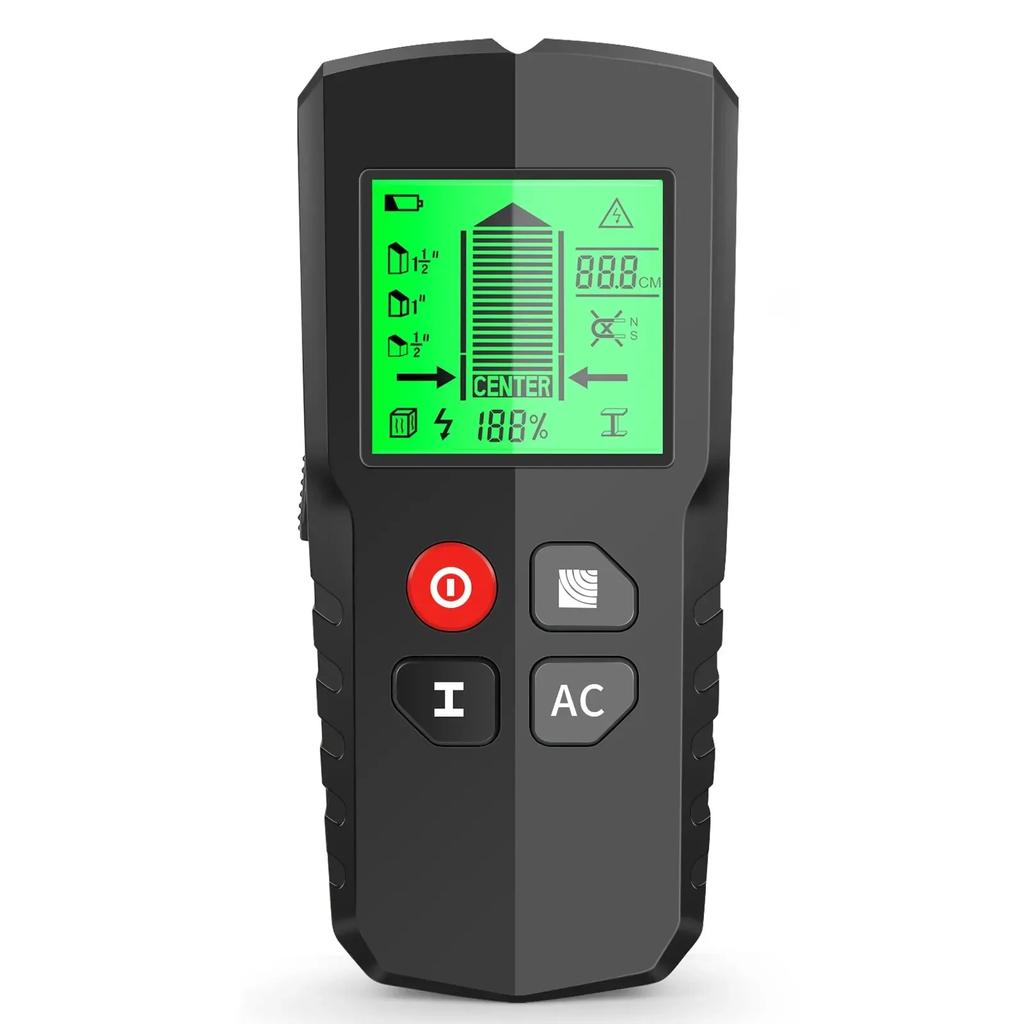 5 in 1 Stud Finder Wood Studs Metal Sensor AC Wire Digital Handheld Wall Detector Metal Wood Depth Measurement Finder Scanner