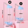 1 Stück 350/500ML Hängende Wasserflasche Haustier-Tränke Auslaufsicher für Kleintiere Haustiere Hamster Kaninchen Hund Meerschweinchen Futterspender Spender