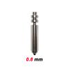 Upgrade Anycubic Kobra X/Kobra 4 Hotend Bimetallic Nozzle Heating Assembly For Anycubic Kobra X 0.2/0.4/0.6/0.8mm 3D Printer