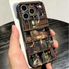 Cute Cat Bookshelf Interesting Soft Phone Case for iPhone 16 16E 17 Air 15 Pro Max 14 Plus 13 Mini 11 12 7 Black Cover Back Shel