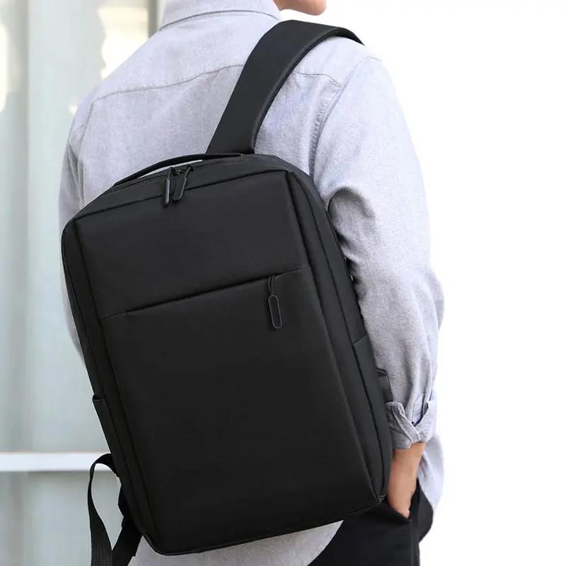 

Versatile Business Bag Usb Rechargeable School Bag Waterproof Laptop Bag Backpack 41cm*12cm*29cm чёрный