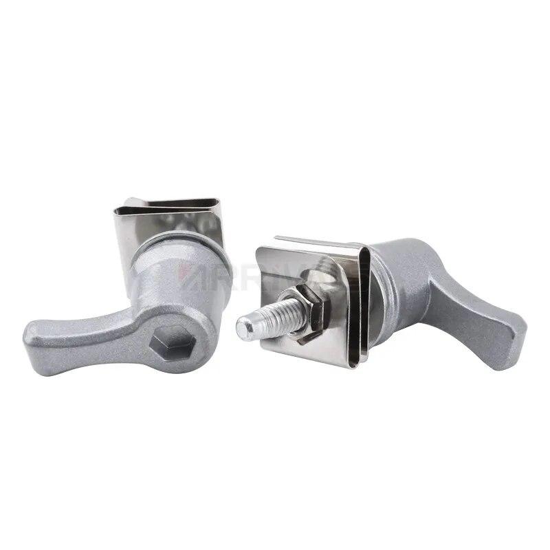 4-pak Motocyklowe Śruby i Nakrętki Blokujące Dźwignię Sakwy Bocznej Zestaw Dla Harley Touring Dyna CVO Road Glide Breakout Deluxe