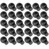 300pcs Spring Loaded Cord Locks Single Hole Toggle Stopper Lanyard Spring Clip  Luggage Accessories