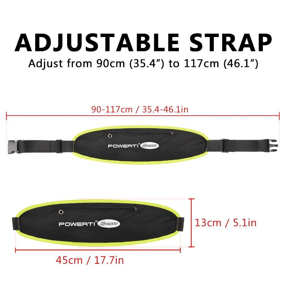 Elastic Pouch Tennis Balls Holder Fanny Pack Waist Bag Tennis Tennis Ball Bag  Walking Jogging