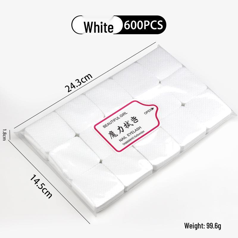 Lint-Free Nail Art and Eyelash Glue Cleaning Wipes