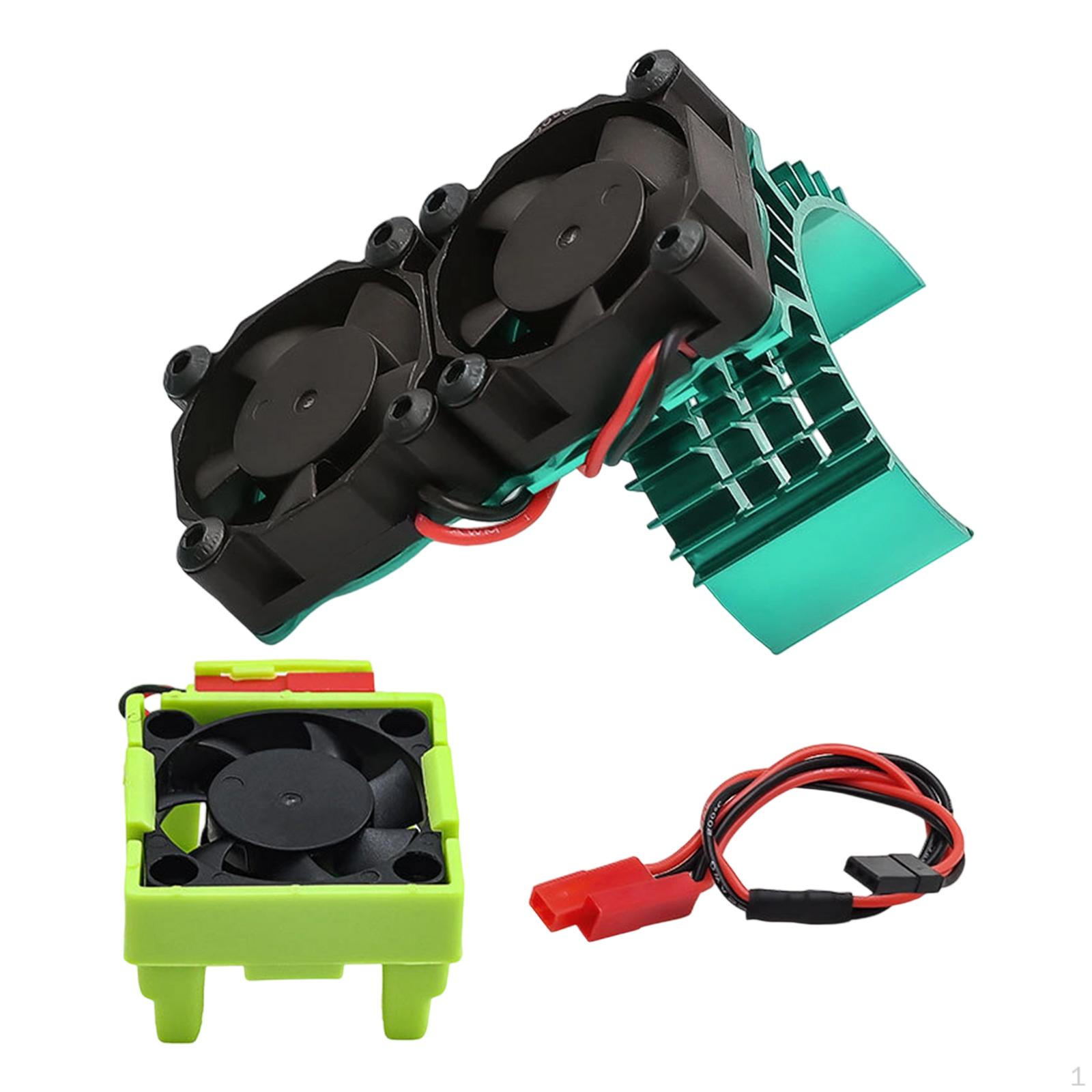 

3340 RC Cooling Fan 540 Motor Direct Replaces Double Fans for Bandit