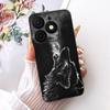 For Itel A50 A50C 4G Case Cool Lion Luxury Painted Cover Soft TPU Phone Case For Itel A50C A 50 C ItelA50 ItelA50C Fundas Bumper