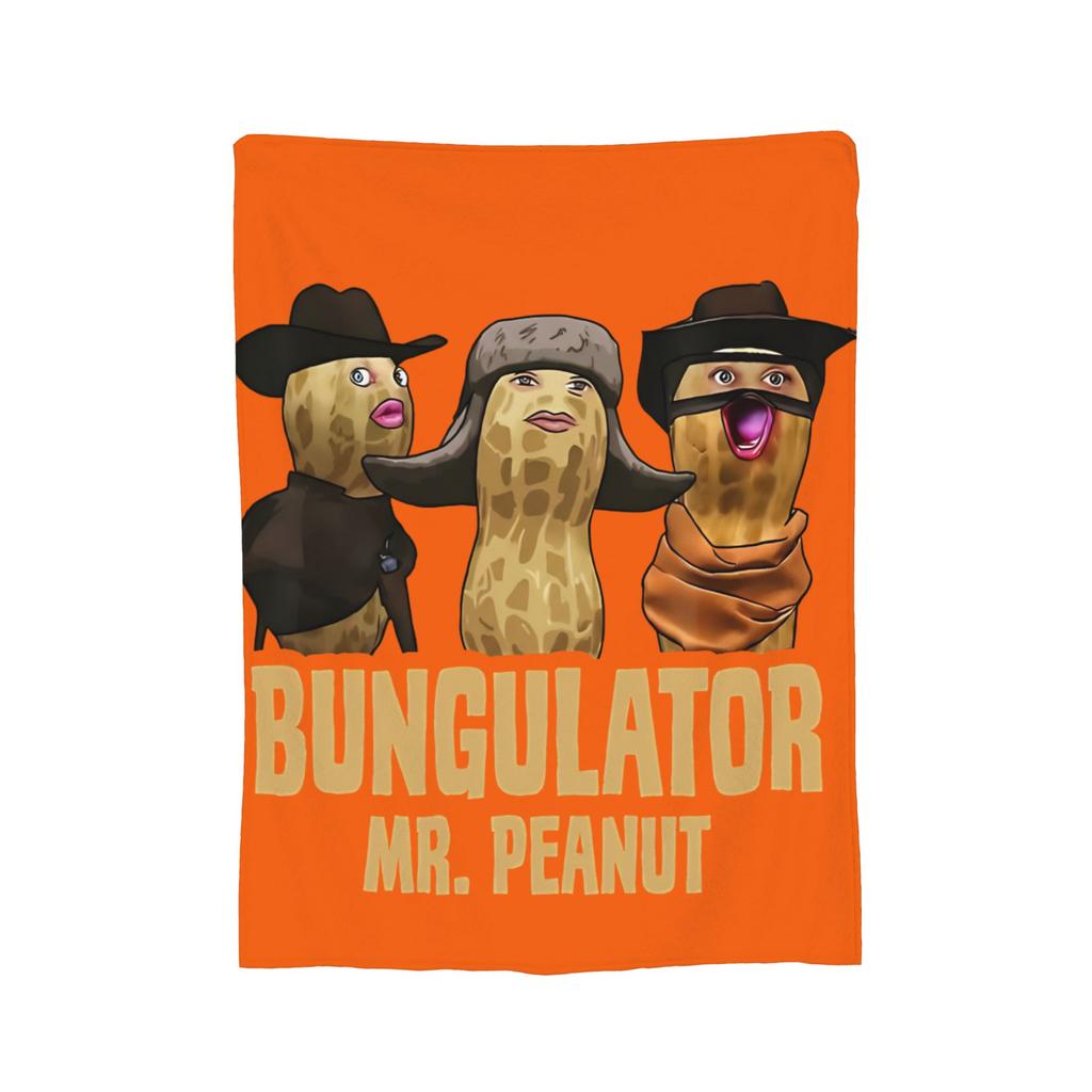 The Burnt Peanut GOOP Bungulator Blankets Arc Raiders Wool Funny Soft Throw Blanket for Home Winter,