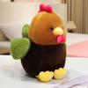 Süßes Plüschhuhn Hühnchen Spielzeug, Realistisches Huhn Stofftier, Weiches Küken Brutkasten Dekoration Geschenk für Kinder