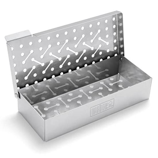 Weber BBQ Grill with Stainless Steel Smoker Box Japanese 7576 x x cm (Genuine Product) 24.9 11.4 5.8