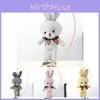Adorable Sparkling Plush Bunny Toy Ideal For Bags And Gifts In Multiple Colors