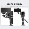 L115 Aluminum Quick Release Mounting Plate With Cold Shoe Adapter Foldable For Smooth Vertical Horizontal Transition