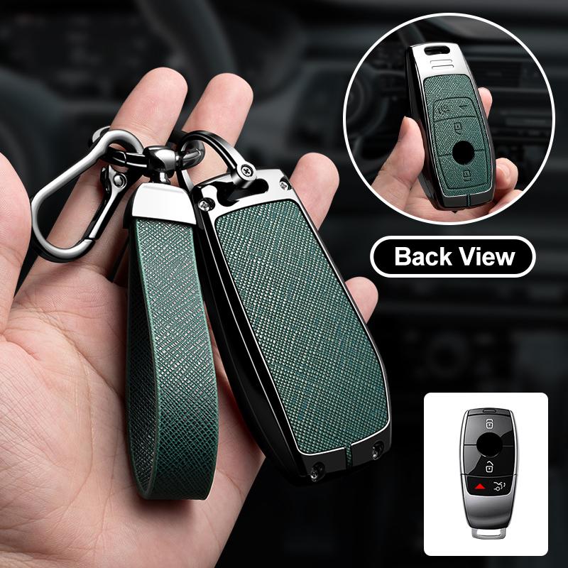 3/4 Button Zinc Alloy Car Key Cover Case For Mercedes-Benz A220 E63S Amg E-Class Gle 350 4Matic E300 E400 E43 W213