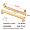 Modern Simple Stainless Steel Kitchen Cabinet & Wardrobe Handle for Doors and Drawers