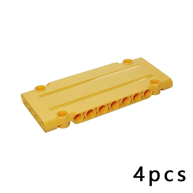 Construction Block Panel Assembles Particles Panel 1x5x11 1X3X11 Mechanical Car Technical Parts 64782 15458 Blocks Playthings Ideal For Kids