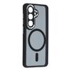 For Samsung Galaxy S25 Magnetic Case TPU + Acrylic Hybrid Phone Shell