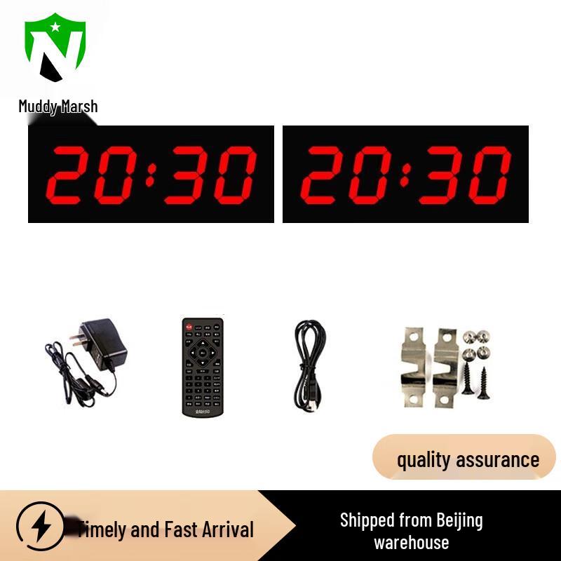 3-inch 6-Digit Double-sided LED Digital Timer