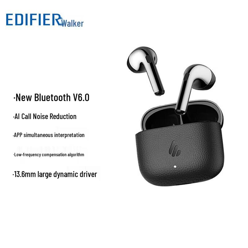 Edifier Lolli Air True Wireless Semi-In-Ear Earbuds with AI Translate and Spatial Audio