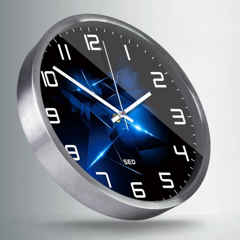 Wall Clock, Living Room, Silent Clock, Office, Simple Clock, Modern and Fashionable Wall Clock, Quartz Clock