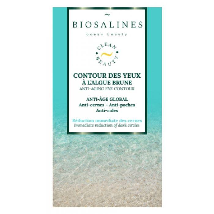 Contour Des Yeux - Biosalines - Anti-âge Globale - 15ml - Gel - Tous Types De Peau