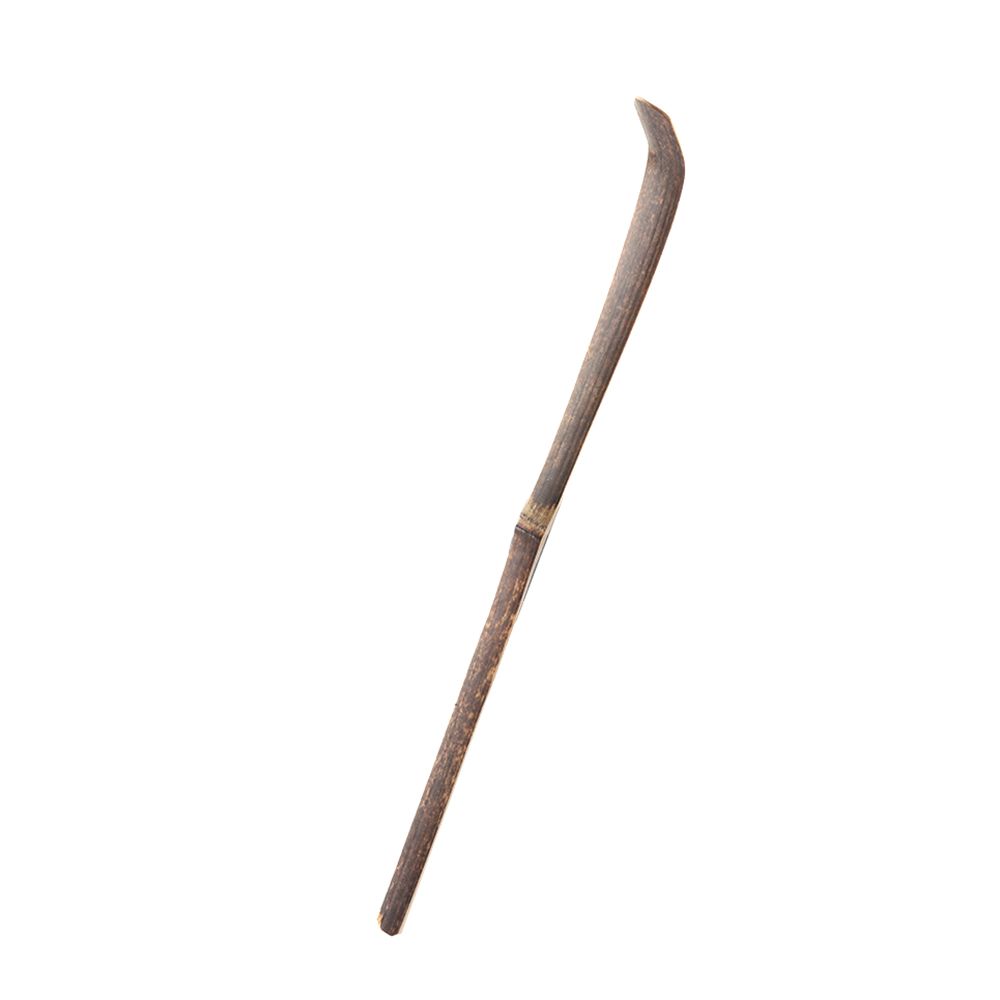 Wood Tea Leaf Matcha Sticks Spoon Teaware Black Bamboo Tea Sticks Kitchen Tool Spice Gadget Cooking Utensil