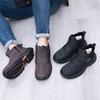 Casual Fleece Warm Snow Boots, Anti-slip and Comfortable Thickened Shoes