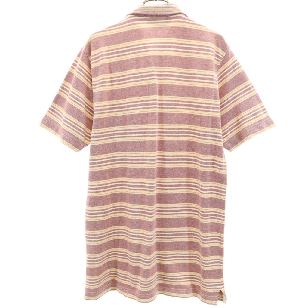 Eddie Bauer border Short sleeve Polo shirt S/P Red series Men's Used