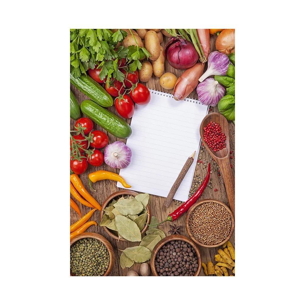 Kitchen Posters Grains Spices Spoon Peppers Canvas Painting Wall Art Modern Food Picture Restaurant Decor Nordic Home Decoration