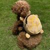 Kapazität Plüsch kleine mittelgroße Welpen Hunde Hund Selbst Rucksack Schildkröte Form Haustier Snack Tasche Haustier Rucksack