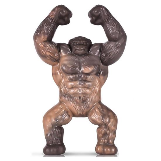 

Жевательная игрушка для собак со вкусом говядины, устойчивая к укусам, игрушка для моляров для домашних животных, игрушка в форме апельсина для собак темно-коричневого