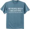 Funny Saying T-shirt Not A People Person Idiots Mens Graphic Tee Gifts For Men Unisex T-Shirt