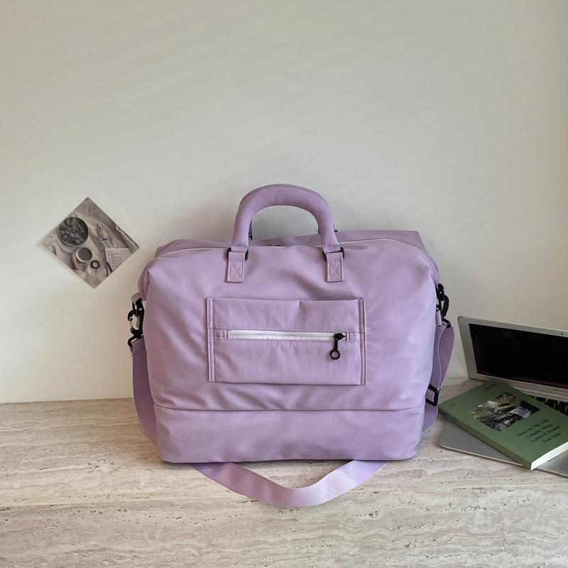 Women's Large Capacity Short Distance Storage Luggage Bag Portable Lightweight Crossbody Sports Fitness Bag