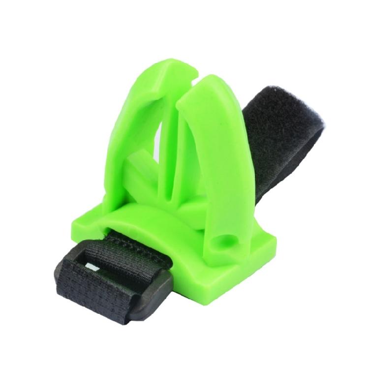 

Adjustable Fishing Poles Clamps Nonslip Universal Fishing Rod Stand Portable Poles Rack Baits Holder With Fastening Strap зелений