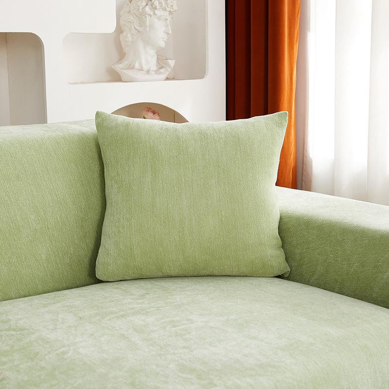 

Эластичные наволочки для дивана из синели, эластичный чехол для подушки с защитой от грязи 45*45cm