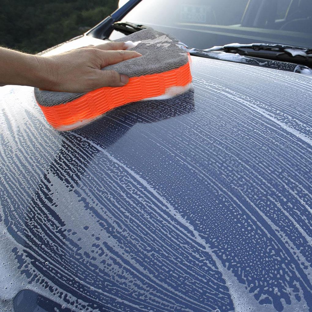 2pcs Ergonomic Car Sponge Large And Ample For Easy Dirt Removal Cars Sponges For Car Cleaning