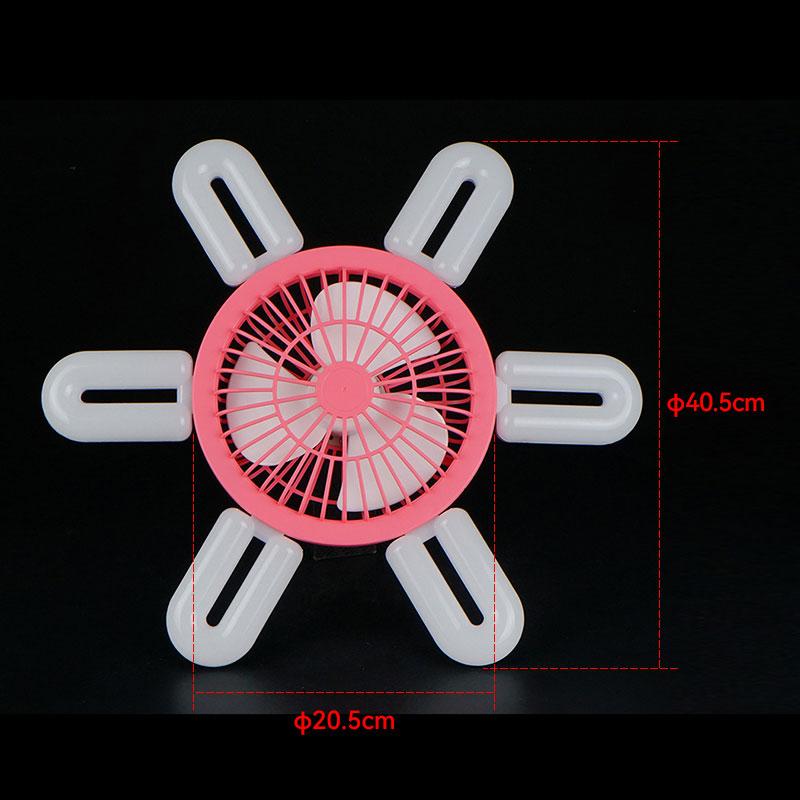 E27 Screw Mouth Fan Light 60W Intelligent Remote Control Living Room, Bedroom, Dining Room, Bathroom Ceiling Fan Light
