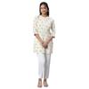 Floral Printed Textured Kurti DescriptionThis Kurti Is Perfect For A Casual Day
