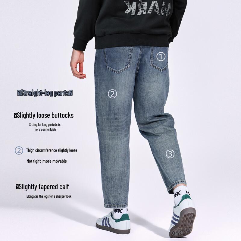 Mark Fairwhale Men's Straight-Leg Stretch Jeans