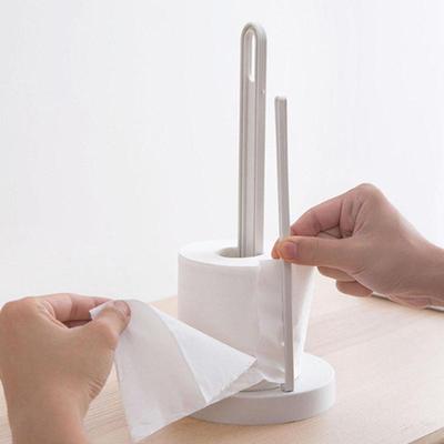 1 Stück Toilettenpapierhalter Kunststoff Küchenrollenhalter für Zuhause Badezimmerwerkzeuge Küchenrollen Zubehör Rollpapierständer
