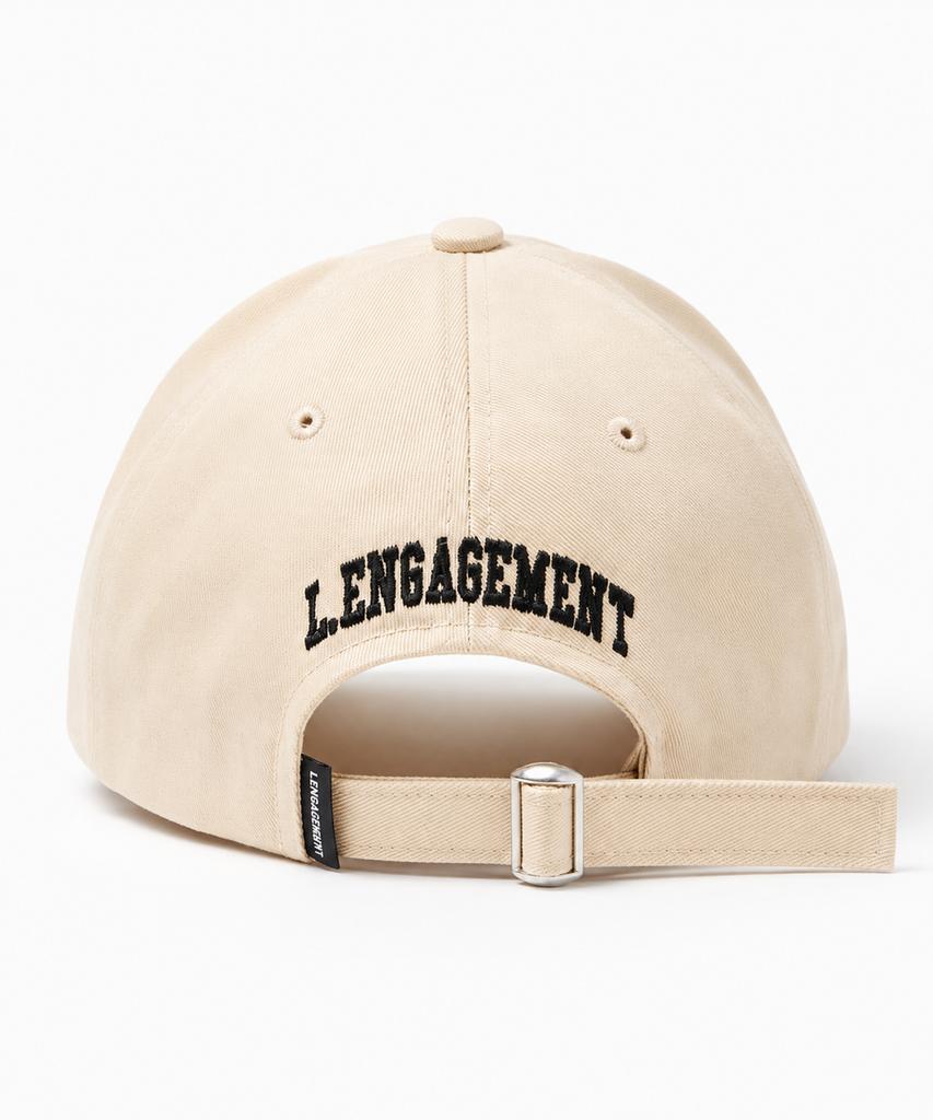 LENGAGEMENT Small Heart Ball Cap [Ivory]