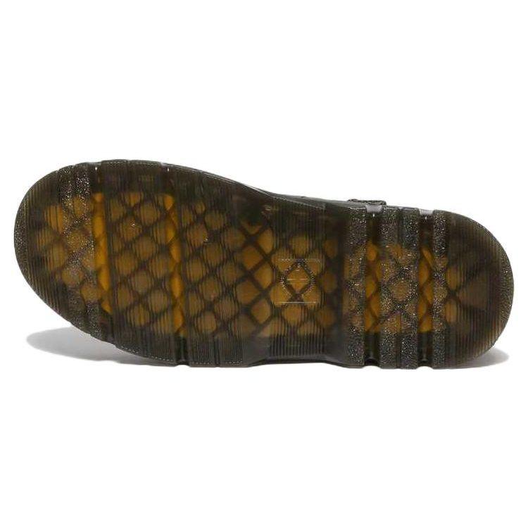 Dr. Martens Boury Round Toe Lace-Up Short Boots Unisex boots Green 27831384