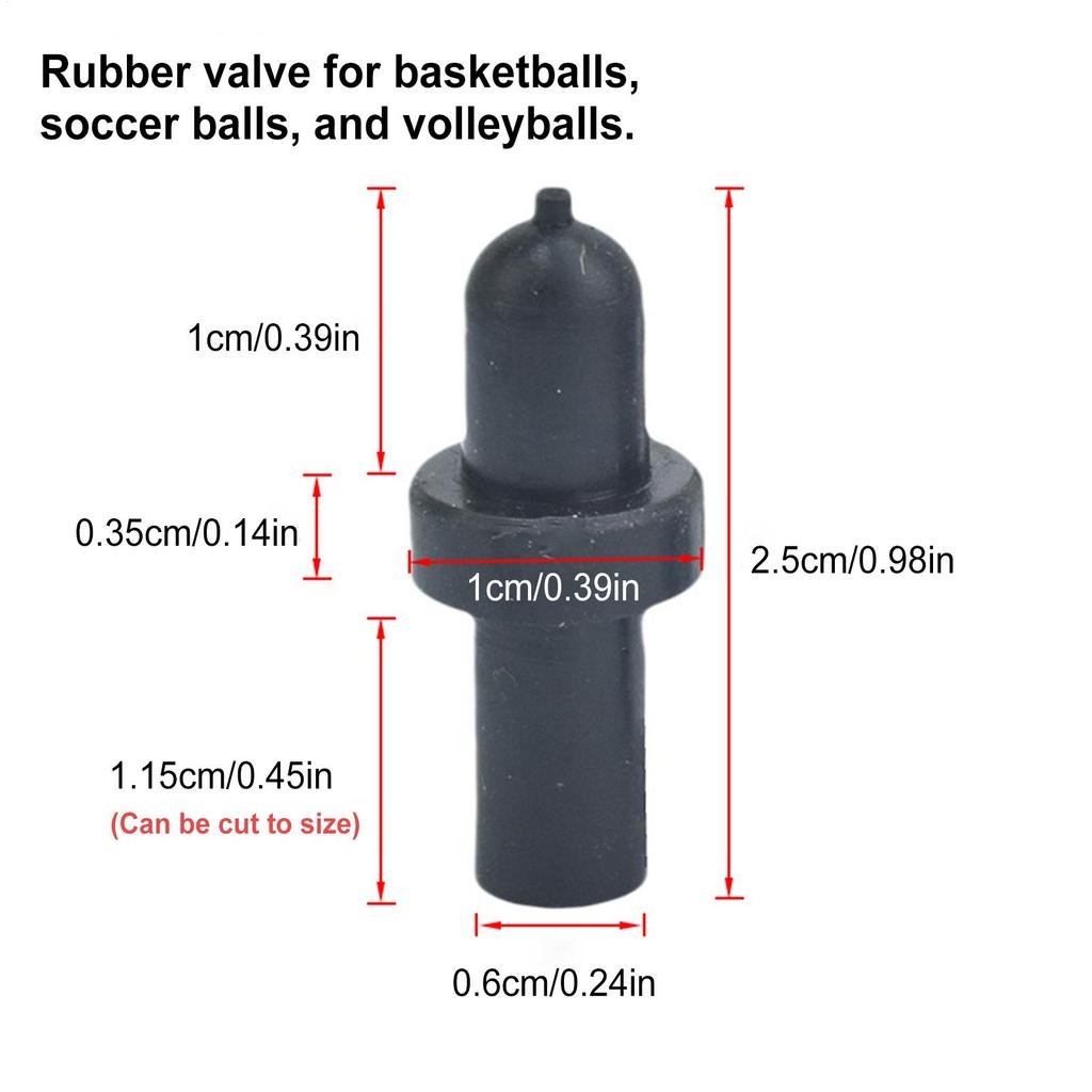 Valvola a Sfera Bakk Ago di Gonfiaggio Sostituzione Valvola Pallone da Basket Gonfiabile per Calcio Pallavolo Palestra di Casa Fitness Sport Pilates