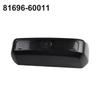 Rear Door Tail Gate License Plate Cover Auto Parts Black Plastic Replacement 81696-60011 For Toyota Elegant Design