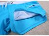 Men's Color-Block Low-Waist Lycra Swim Trunks - Quick-Drying & Sporty Fitness Wear