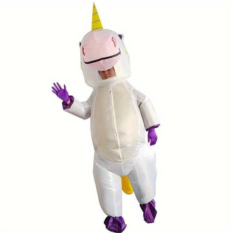 Colorful Adult Unicorn Inflatable Costume Cosplay Halloween Event, Unicorn Birthday Party Supplies