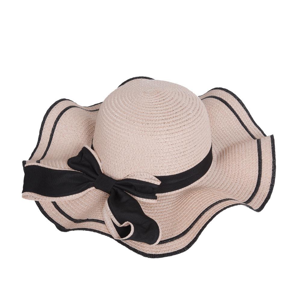 Summer Beach Hat With Wide Brim Sun Protection For Women Outdoor Sun Hat For Vacation