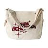 Bags Women'S Large-Capacity Canvas Bags Student Commuting Crossbody Shoulder Tote Bags