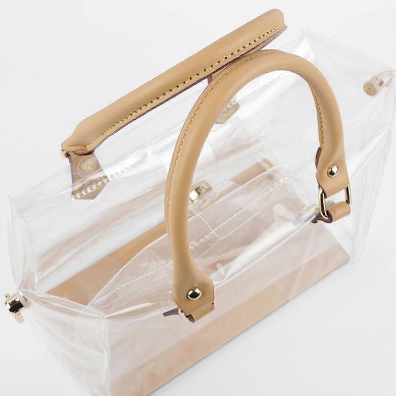 Clear PVC DIY Tote Bag Handbag Making Kit Handmade Gift Bags Craft Accessories Tool Set Birthday