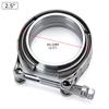 V Band Exhaust Clamp 2.5 Inch 3 Inch  63mm 76mm Exhaust Male And Female Flange Vband Clamp V-Band Muffler Clamp