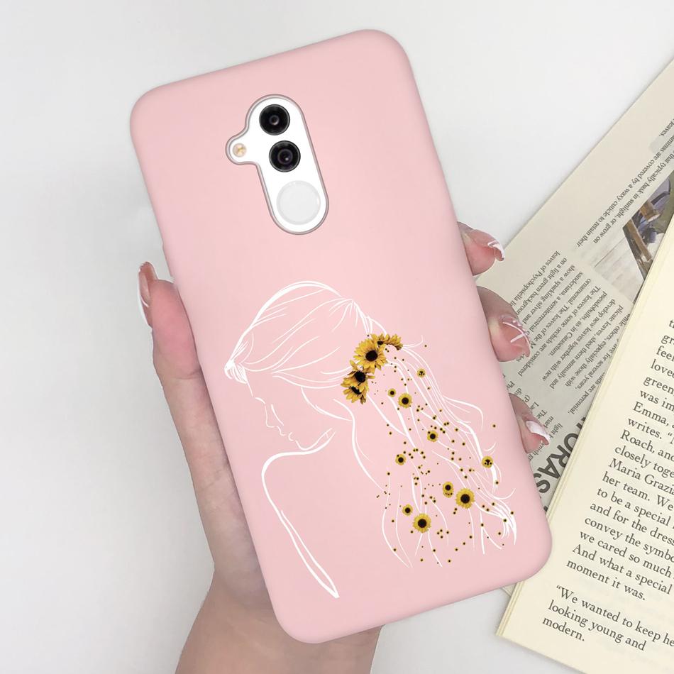Case For Huawei Mate 20 Lite Cute Astronaut Soft Matte Silicone Bumper For Huawei Mate 20lite Phone Back Cover Coque Bumper Capa